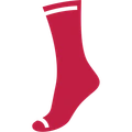 A red sock, the mark of ONE RED STEP AT A TIME